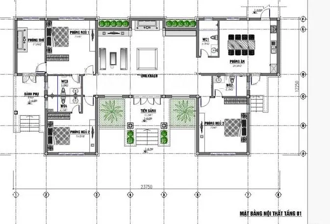 Điểm qua 5 mẫu nhà cấp 4 chữ u 3 phòng ngủ ai thấy cũng muốn xây