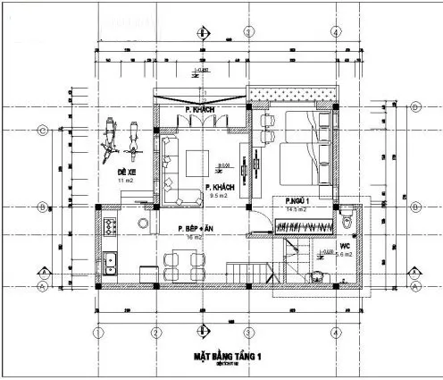 Đừng bỏ lỡ 5 mẫu nhà cấp 4 gác lửng mái lệch đẹp rẻ ấn tượng