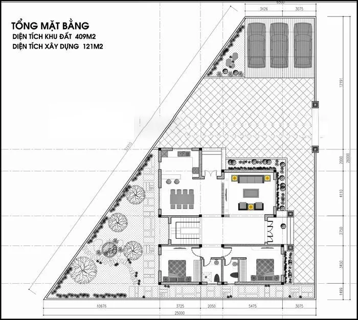 Đừng bỏ lỡ 5 mẫu nhà cấp 4 gác lửng mái lệch đẹp rẻ ấn tượng