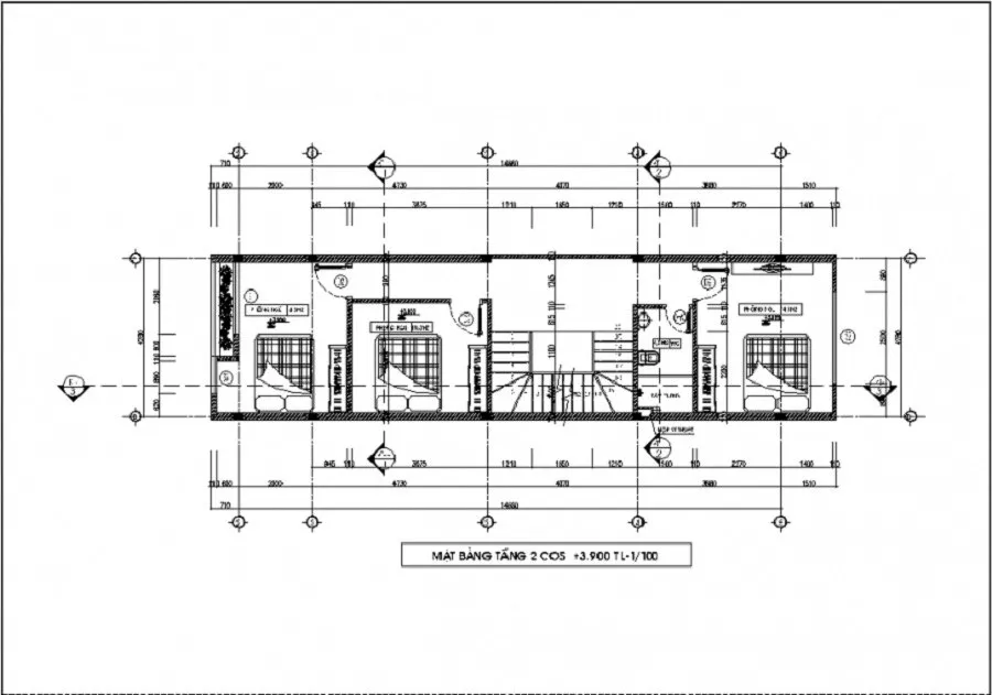 Gợi ý 3 mẫu thiết kế nhà 2 tầng 4x14m hiện đại và tiện nghi