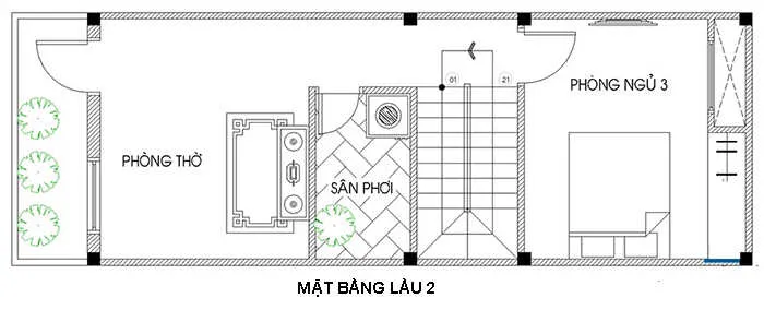 Gợi ý 3 mẫu thiết kế nhà 3 tầng 6x15m đẹp ai nhìn cũng mê mẩn