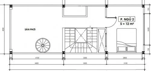 Gợi ý 4 cách bố trí công năng phù hợp cho nhà ống 2 tầng 4x11m