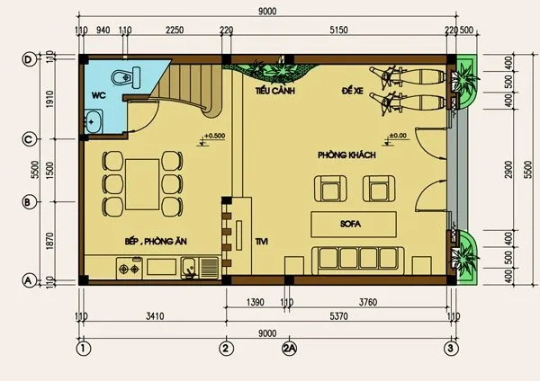 Hướng dẫn tự xem phong thủy nhà ở đơn giản nhất