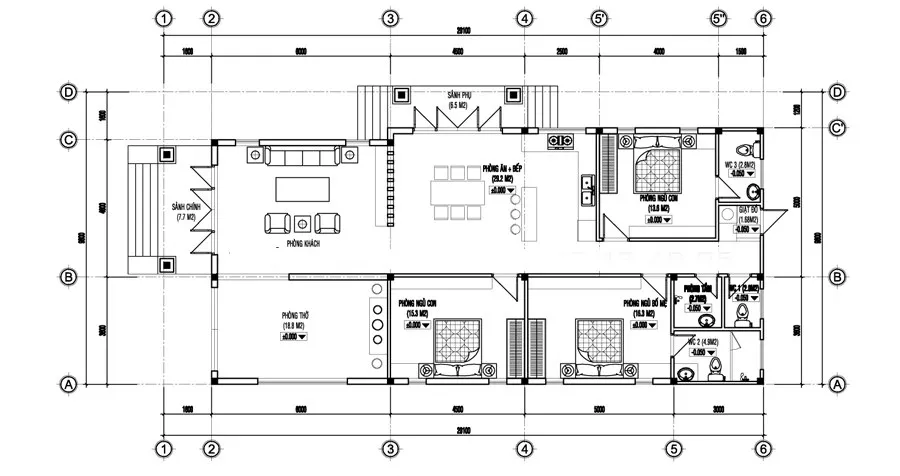 Lộ diện 4 mẫu nhà cấp 4 mái thái 9×20 đẹp ngất ngây