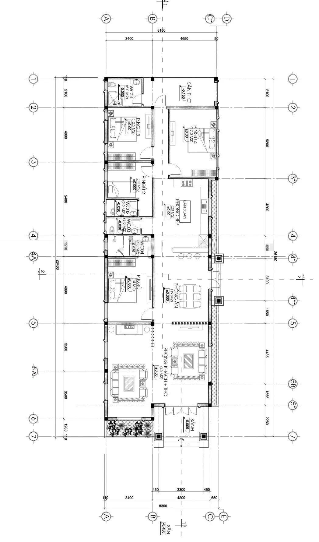 Lộ diện 4 mẫu nhà cấp 4 mái thái 9×20 đẹp ngất ngây