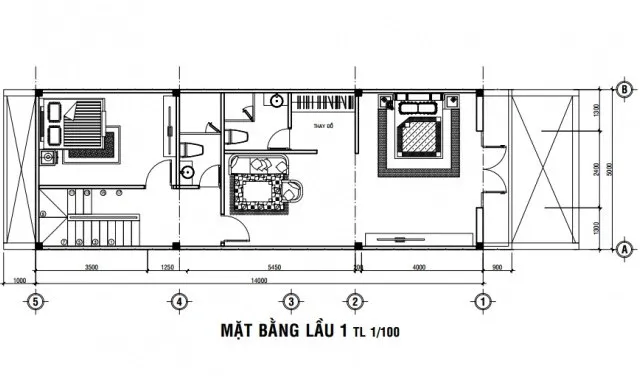 Mãn nhãn 5 mẫu nhà ống 2 tầng 5x14m đẹp hiện đại và tinh tế