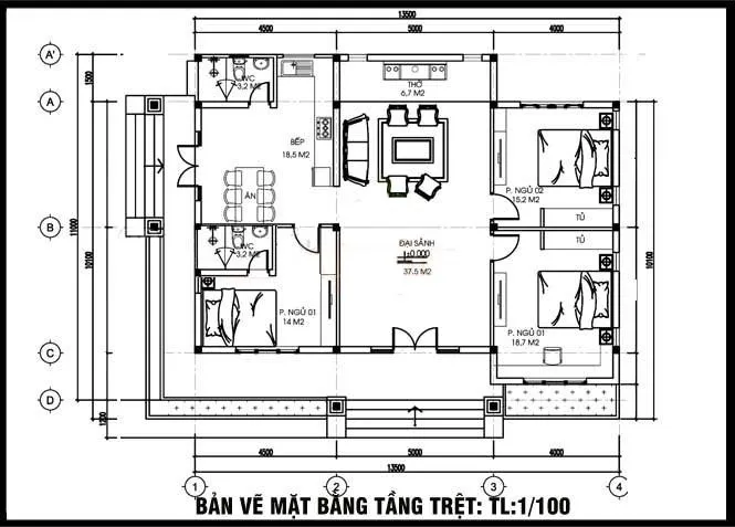 Mãn nhãn với 5 mẫu nhà cấp 4 mái thái 2 mặt tiền đẹp hết ý