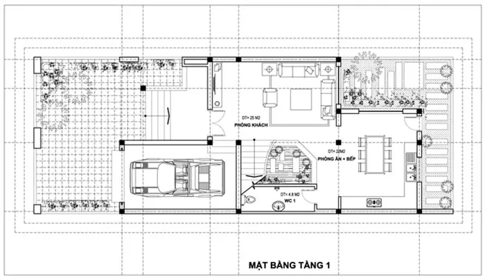 Mẫu nhà 3 tầng mặt tiền 6m hiện đại của Mr. Tùng – Hải Phòng