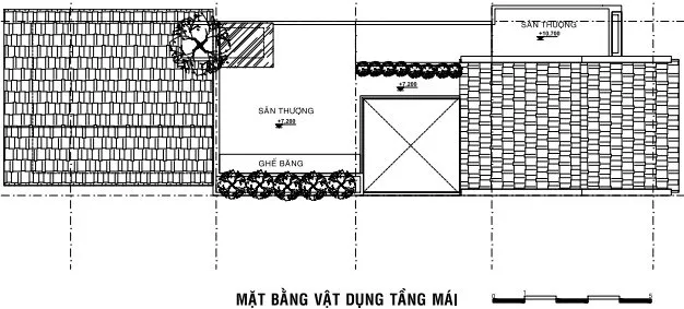 Mẫu thiết kế nhà 2.5 tầng đẹp mang hơi hướng “Hội An”