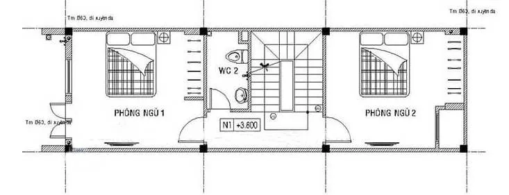 Mê đắm 5 mẫu nhà 4x10m 3 tầng nhỏ xinh giữa lòng phố thị