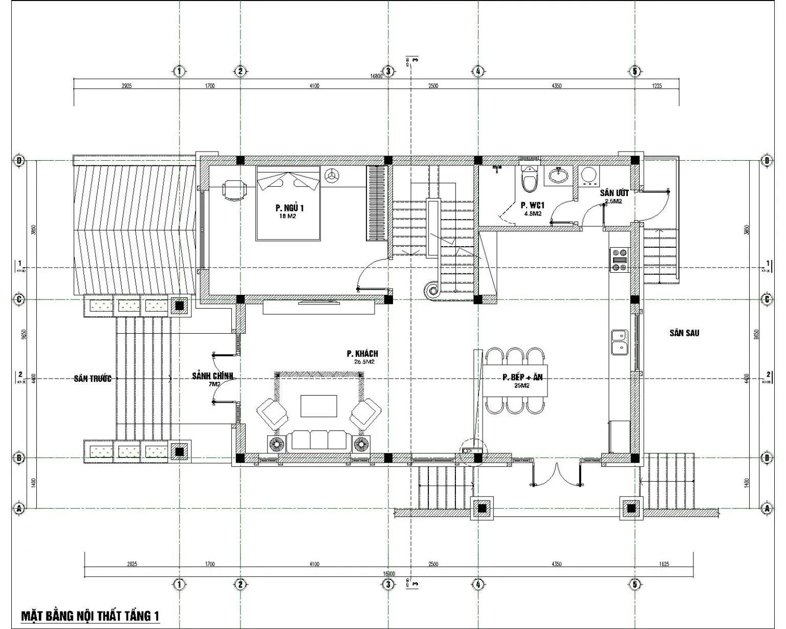 Mê đắm mẫu biệt thự 2 tầng có tầng hầm đẹp vượt thời gian