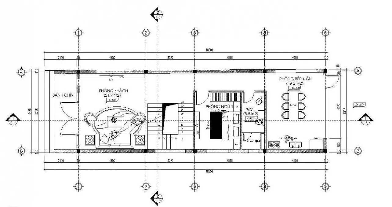 Mê mệt 5 mẫu nhà ống 2 tầng 5x19m kiến trúc hiện đại đẹp