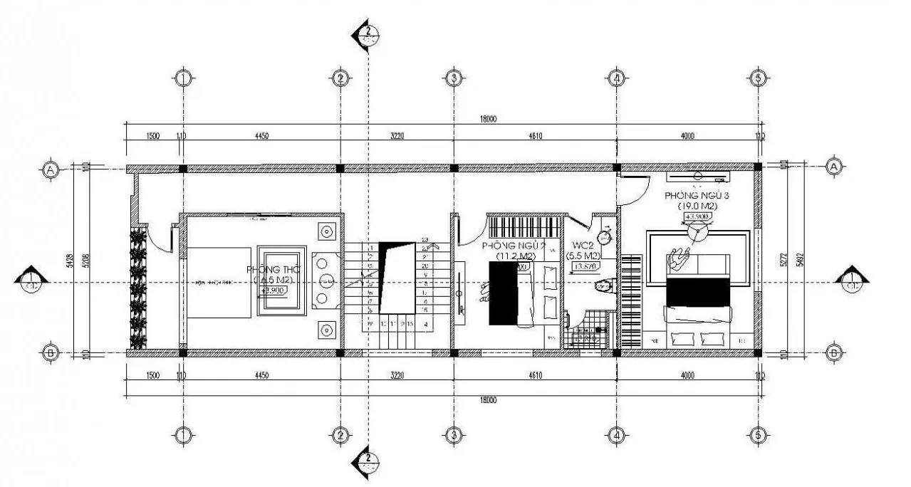 Mê mệt 5 mẫu nhà ống 2 tầng 5x19m kiến trúc hiện đại đẹp