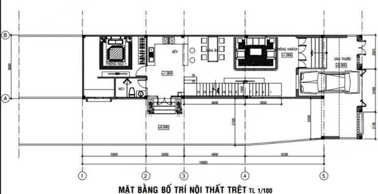 Mê mệt 5 mẫu nhà ống 2 tầng 5x19m kiến trúc hiện đại đẹp