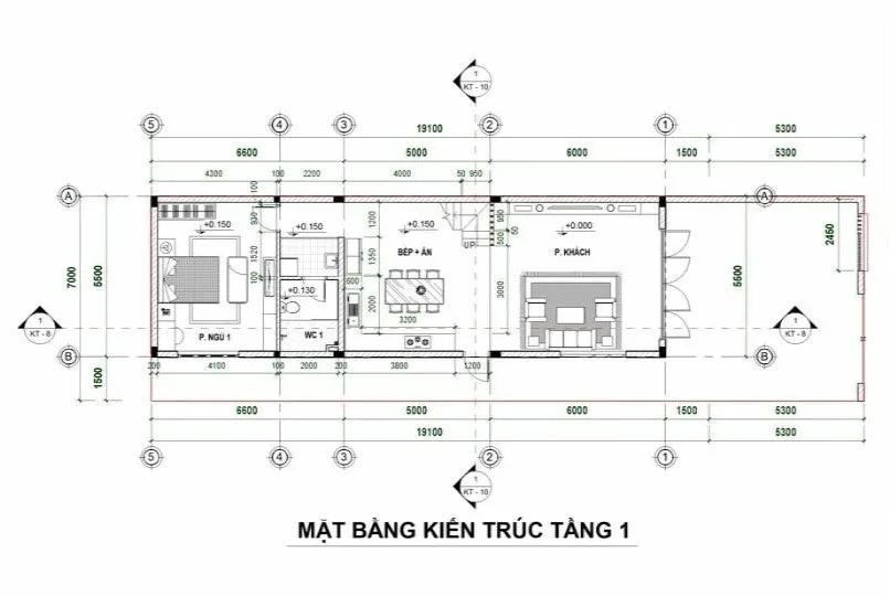 Mê mệt 5 mẫu nhà ống 2 tầng 5x19m kiến trúc hiện đại đẹp