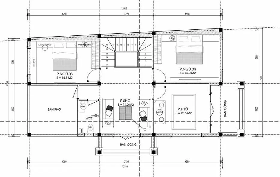 Ngắm 4 mẫu nhà 2 tầng 7x13m đẹp nhìn là muốn ở