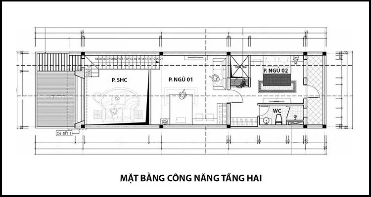 Ngắm nghía 5 mẫu nhà 2 tầng 5x16m hiện đại kèm theo bản vẽ chi tiết