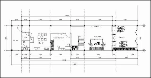 Ngắm nghía 5 mẫu nhà 2 tầng 5x16m hiện đại kèm theo bản vẽ chi tiết