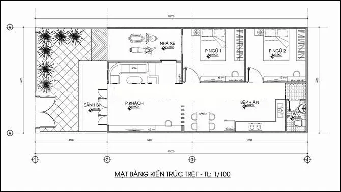 Ngắm nhìn những mẫu nhà cấp 4 6x15m hiện đại và đẹp nhất