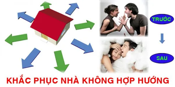 Nhà không hợp hướng thì làm thế nào, cách hóa giải hợp phong thủy nhất