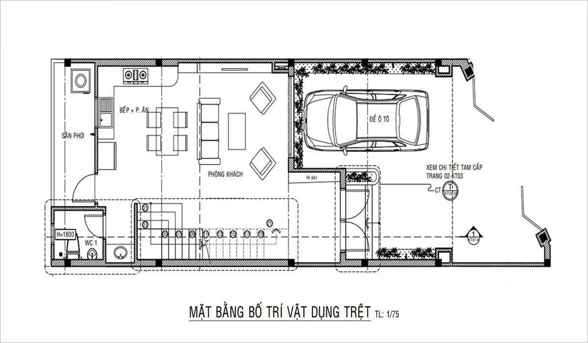 Nhà ống 2 tầng có sân vườn: Xu hướng thiết kế tạo không gian sống độc đáo