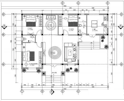 Những mẫu nhà cấp 4 9x15m được nhiều chủ đầu tư quan tâm hiện nay