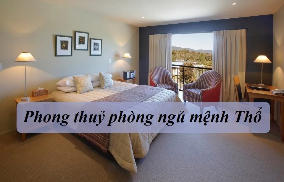 Phong thủy phòng ngủ mệnh Thổ giúp gia chủ đón tài lộc