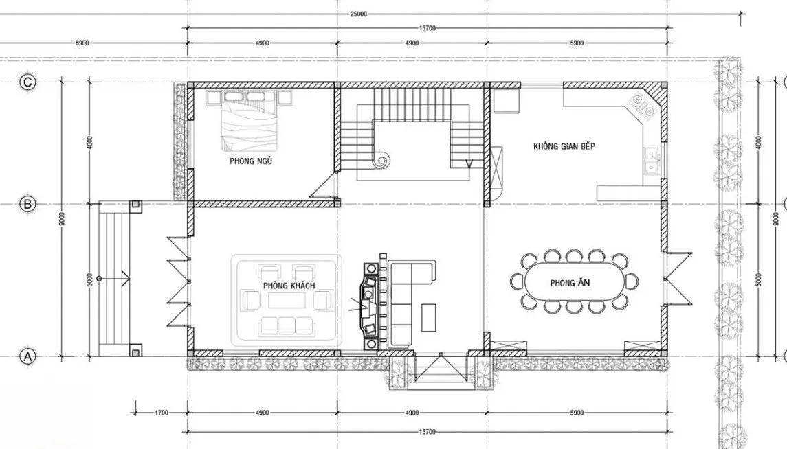 Say đắm 5 mẫu nhà 2 tầng 9x15m sang trọng đẹp vượt thời gian