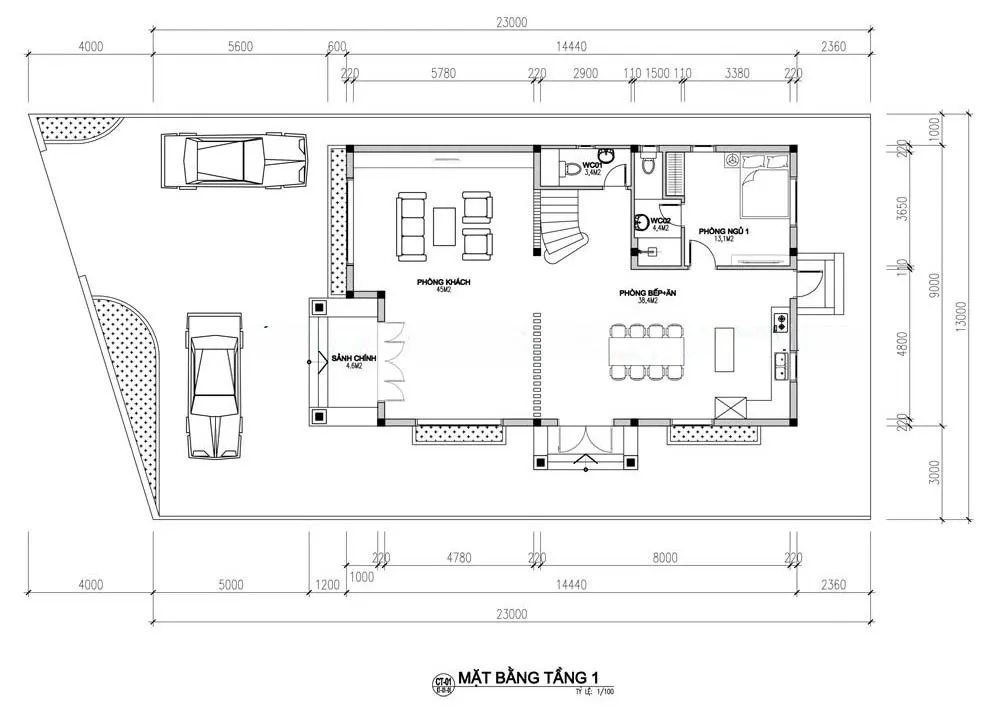 Say đắm 5 mẫu nhà 2 tầng 9x15m sang trọng đẹp vượt thời gian