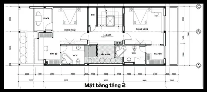 Sức hút tuyệt vời của 5 mẫu nhà ống 2 tầng 7x20m đẹp ấn tượng