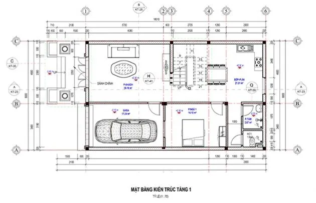 Tham khảo 5 mẫu nhà ống 2 tầng 5 phòng ngủ cho nhà đông thành viên