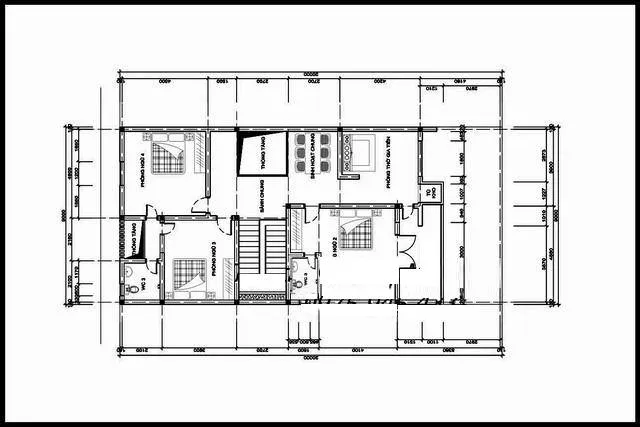 Tham khảo 6 mẫu nhà 2 tầng 4 phòng ngủ giá rẻ thiết kế đẹp có bản vẽ