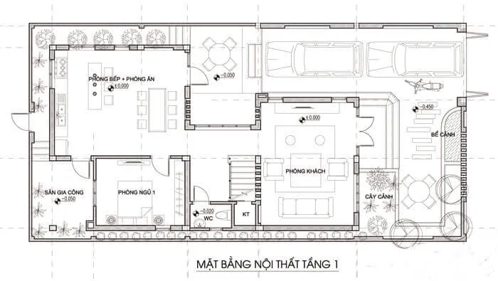 Tham khảo những mẫu nhà 3 tầng 8x11m hiện đại đơn giản nhưng tiện nghi