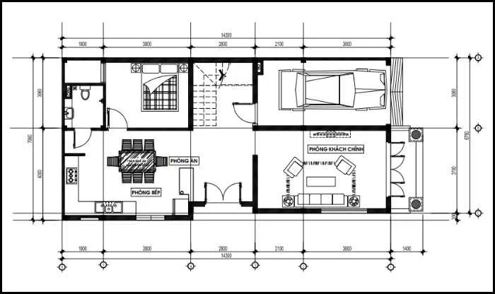 Tham quan mẫu nhà phố đẹp 3 tầng 7x14m ai nấy đều mê tít