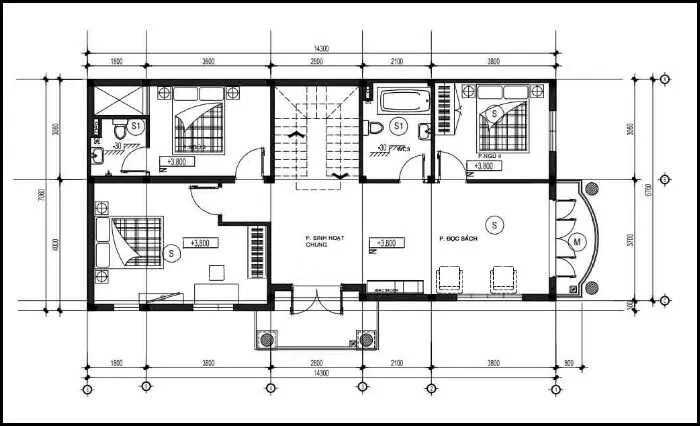 Tham quan mẫu nhà phố đẹp 3 tầng 7x14m ai nấy đều mê tít