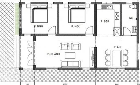 Thi công xây dựng nhà cấp 4 đẹp với chi phí 70 triệu