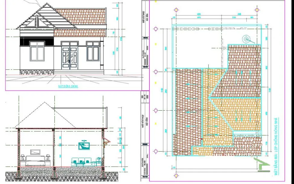 Thi công xây nhà cấp 4 diện tích 8x12m hết bao nhiêu tiền?