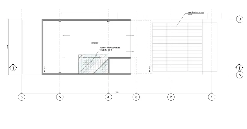 Thiết kế nhà ở kết hợp văn phòng cho thuê