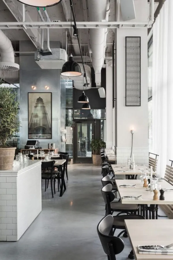 Thiết kế nội thất quán cafe phong cách công nghiệp (industrial style)