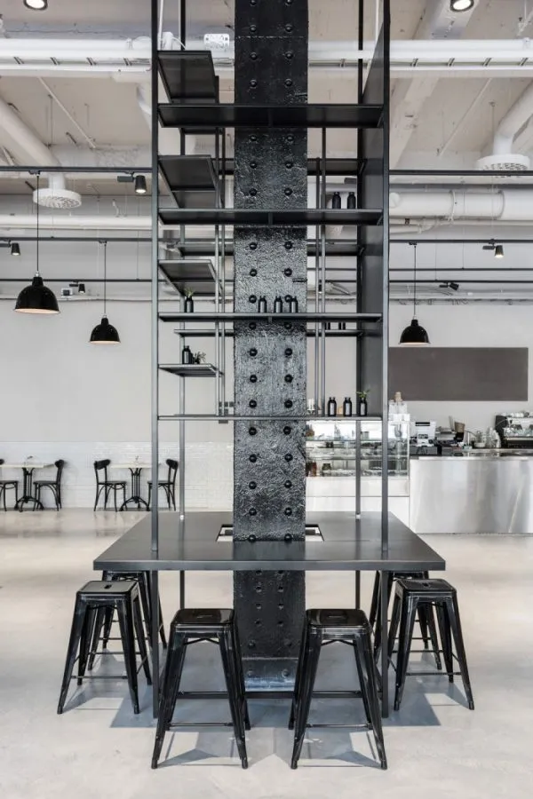 Thiết kế nội thất quán cafe phong cách công nghiệp (industrial style)