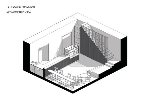 Thiết kế quán cafe 100m2 2 tầng tại Đà Nẵng