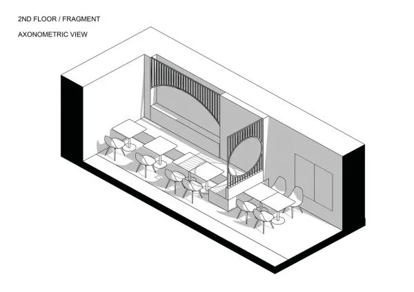 Thiết kế quán cafe 100m2 2 tầng tại Đà Nẵng