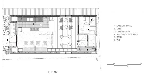 Thiết kế quán cafe gỗ kết hợp nhà ở đa công năng sử dụng tại Ninh Bình