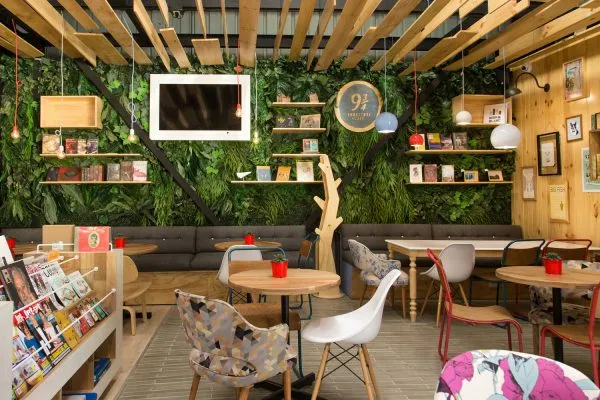 Thiết kế quán cafe sách kinh phí 30 triệu tại Hà Nội