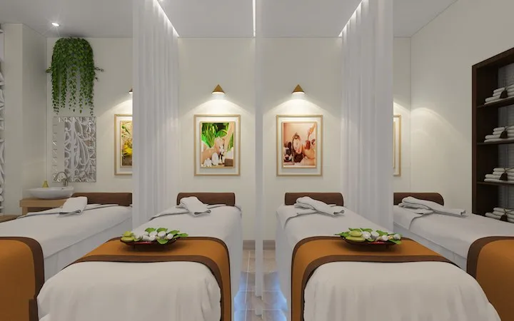 Thiết kế Spa Phương Mai theo phong cách xanh