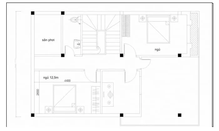 Tổng hợp 5 mẫu nhà 2 tầng 6×9 nhỏ mà vẫn đầy đủ tiện nghi