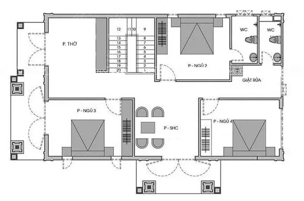 Top 3 mẫu biệt thự 2 tầng hiện đại 100m2 ấn tượng nhất hiện nay