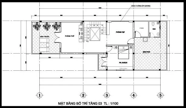 Top 5 mẫu nhà ống 3 tầng 6x17m được nhiều người ưa chuộng