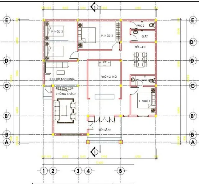 Top 5 nhà cấp 4 đẹp 3 phòng ngủ được ưa chuộng nhất hiện nay