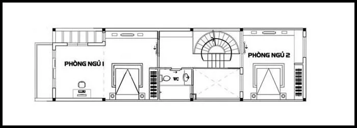 Top 5 thiết kế nhà 3 tầng 5x16m đẹp, kèm bản vẽ chi tiết